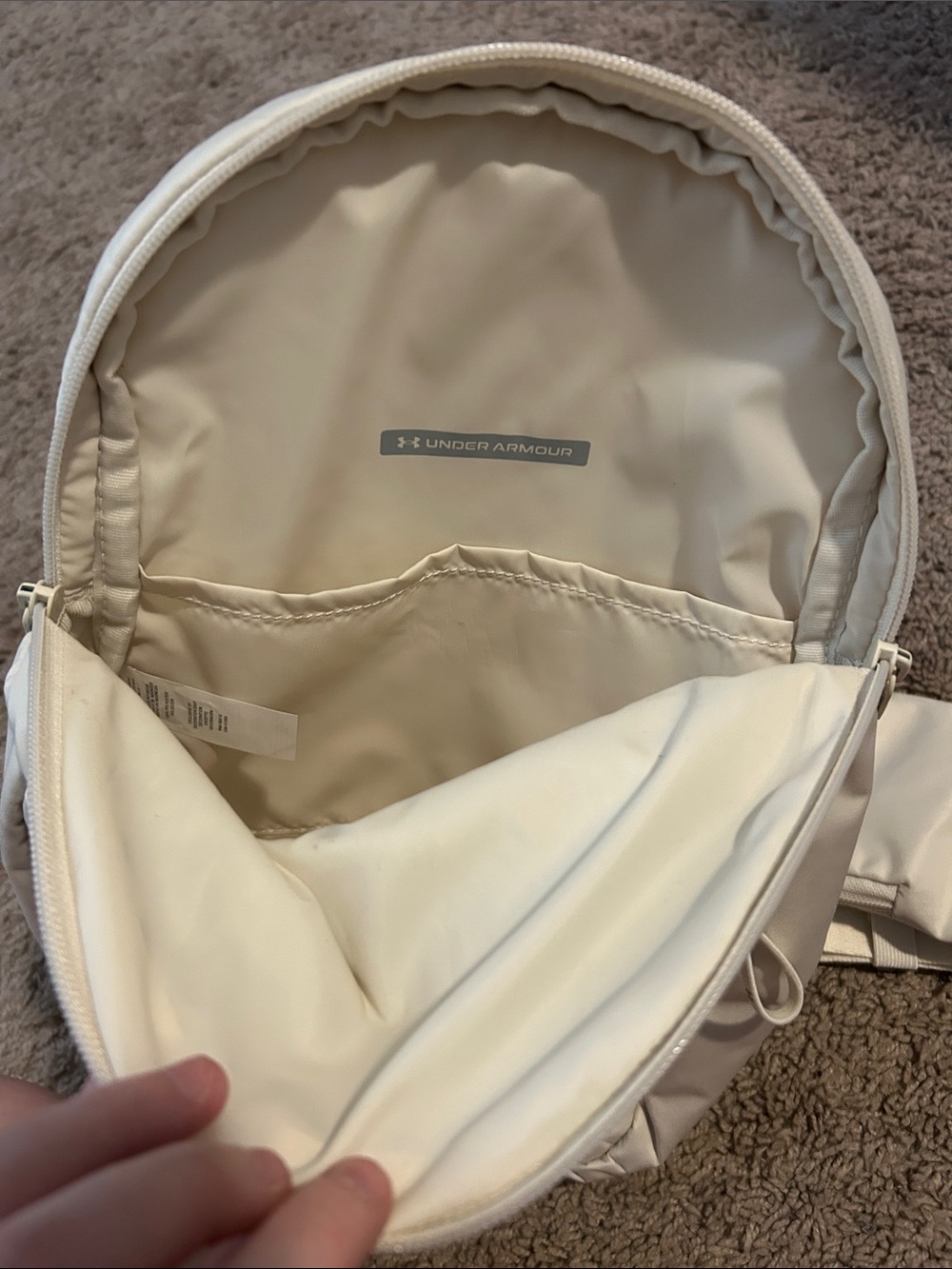 Under Armour White Small Backpack Sling - Picture 6 of 7